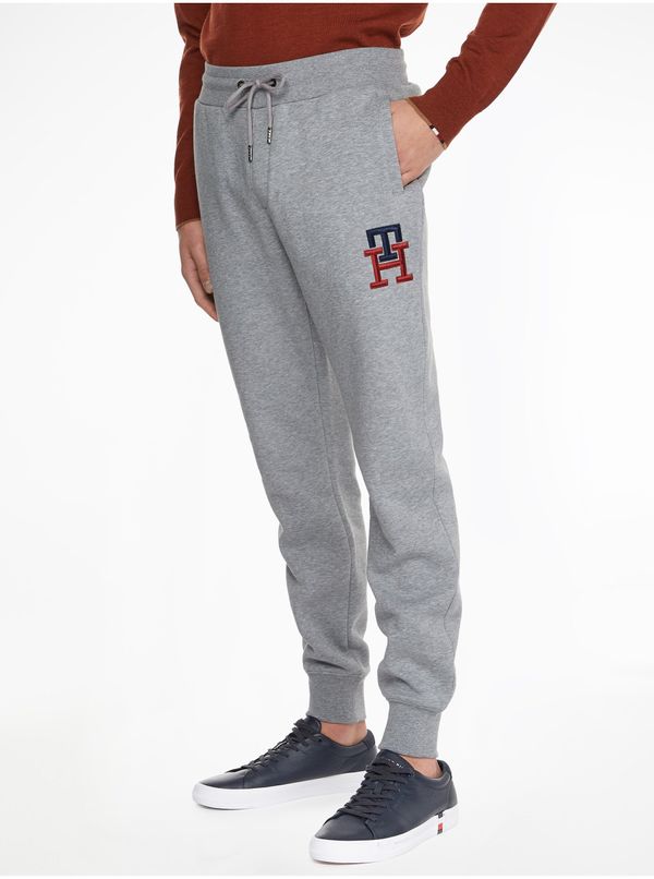 Tommy Hilfiger Light Grey Unisex Mardle Pants Tommy Hilfiger - Men