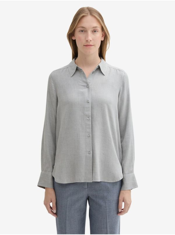 Tom Tailor Light grey women's shirt Tom Tailor - Women's