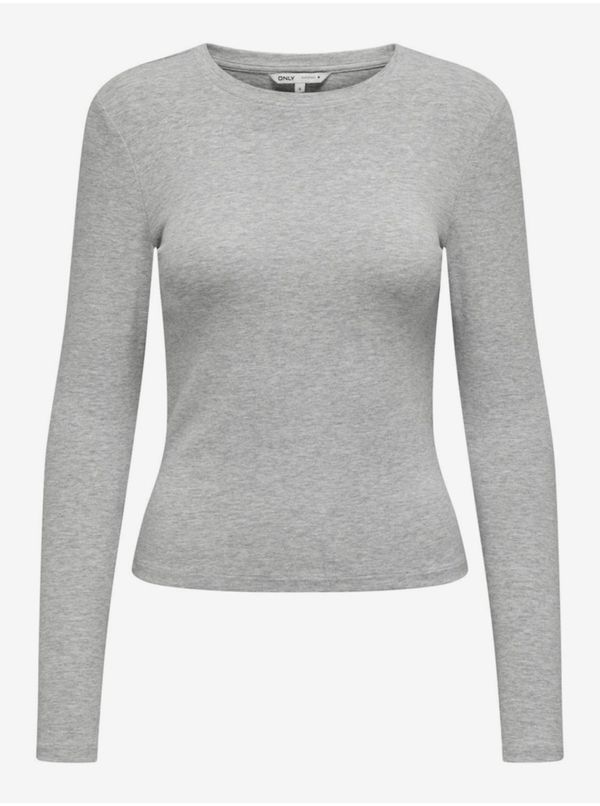 Only Light grey women's T-shirt ONLY Riley - Women's