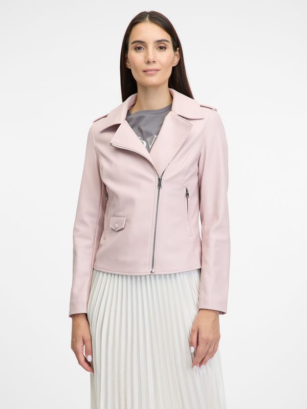 Orsay Light pink women's faux leather jacket ORSAY - Women's