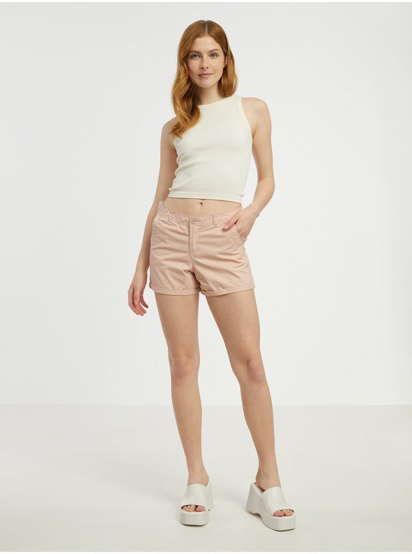 CAMAIEU Light pink women's shorts CAMAIEU - Women