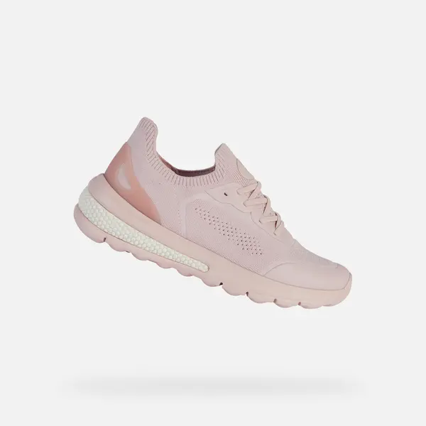GEOX Light pink women's sneakers Geox Spherica actif - Women's