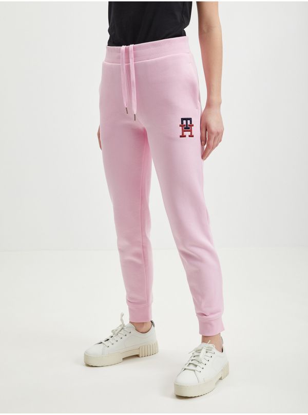 Tommy Hilfiger Light pink Women's Sweatpants Tommy Hilfiger - Women