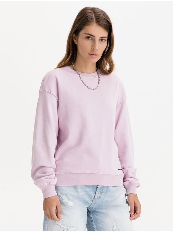 Replay Light Pink Women's Sweatshirt Replay - Women