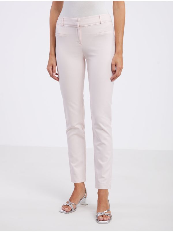 CAMAIEU Light pink women's trousers CAMAIEU - Ladies