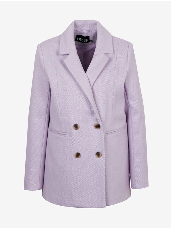 Pieces Light Purple Blazer Pieces Haven - Women