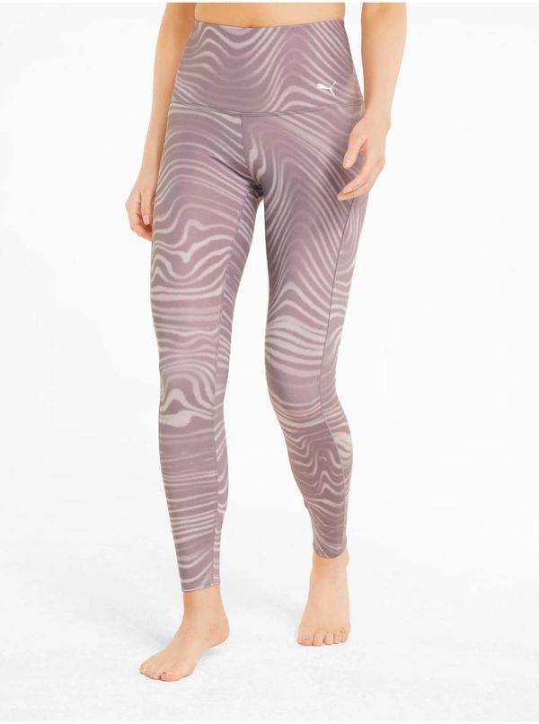 Puma Light purple Puma Studio Womens Sport Leggings - Women