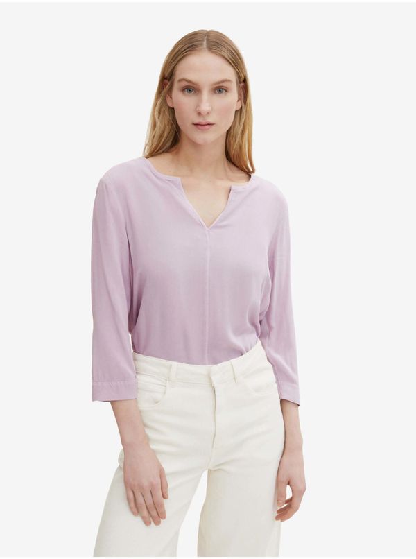 Tom Tailor Light purple women's blouse Tom Tailor - Women's