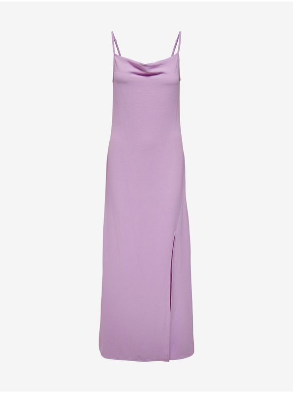 Only Light purple women's maxi-dresses ONLY Mai - Ladies