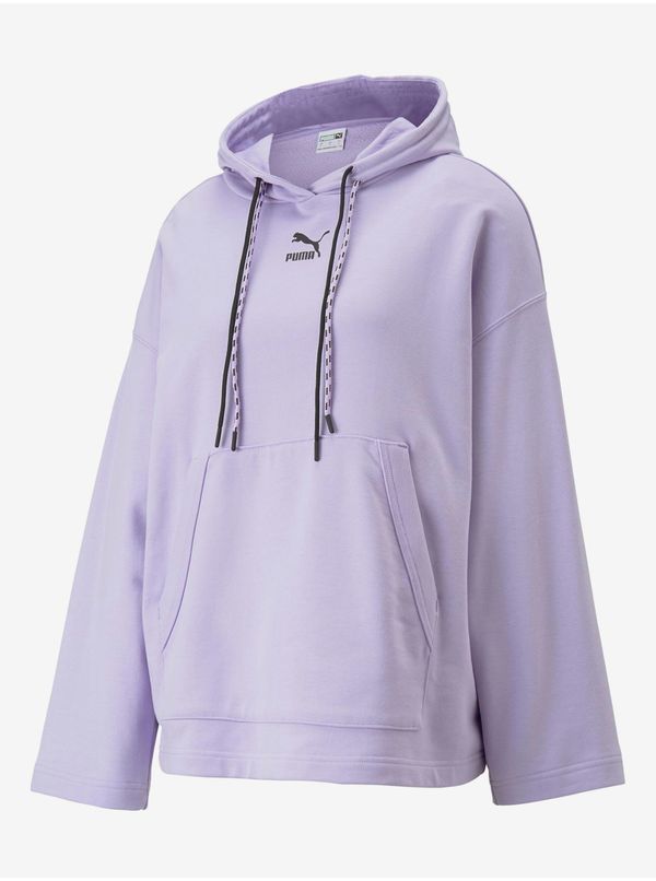 Puma Light Purple Womens Oversize Hoodie Puma Dare To - Women