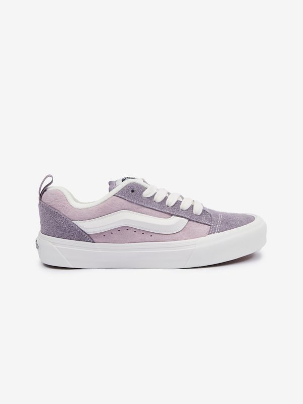 Vans Light purple women's suede sneakers VANS Knu Skool