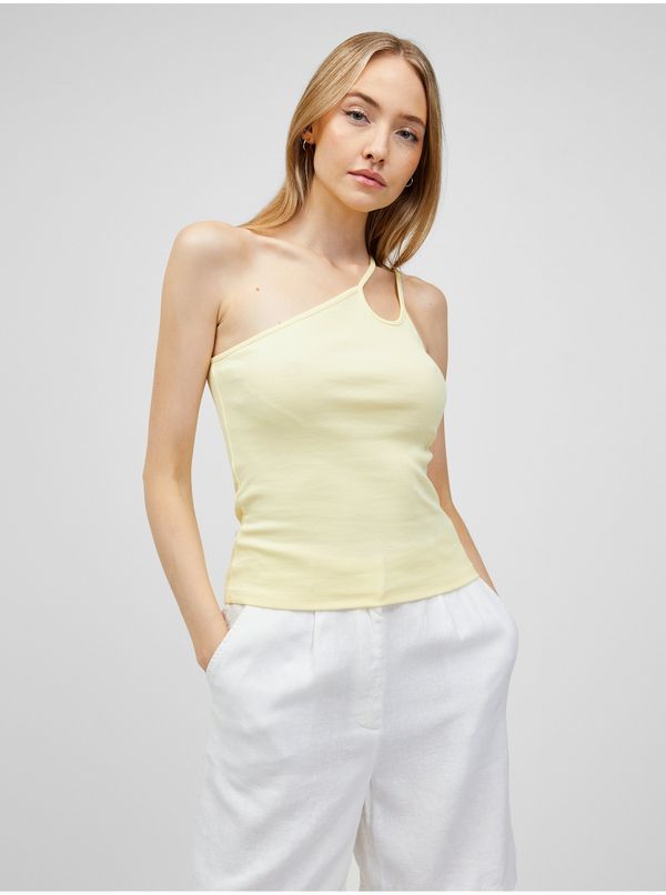 Only Light Yellow Tank Top ONLY Nessa - Women