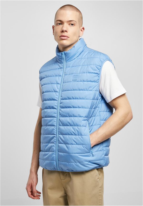 UC Men Lightweight Bubble Vest Horizontal Blue