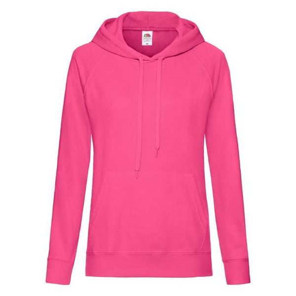 Fruit of the Loom Lightweight Hooded Sweatshirt 621480 80/20 240g