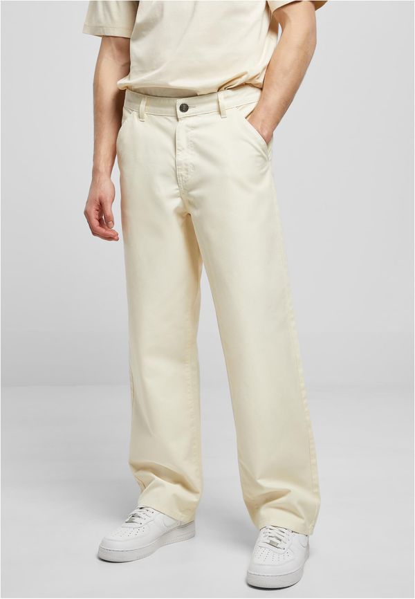 Urban Classics Linen trousers whitesand