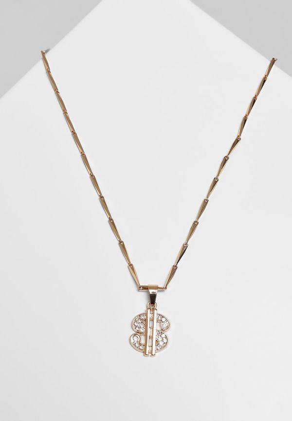 Urban Classics Accessoires Little Gold Dollar Necklace