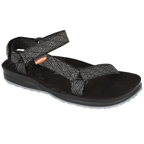 Lizard Lizard Creek IV Ethno Black Sandals