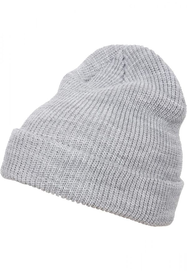 Flexfit Long knitted hat heather grey