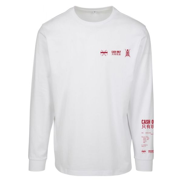 Mister Tee Long sleeve cash only white