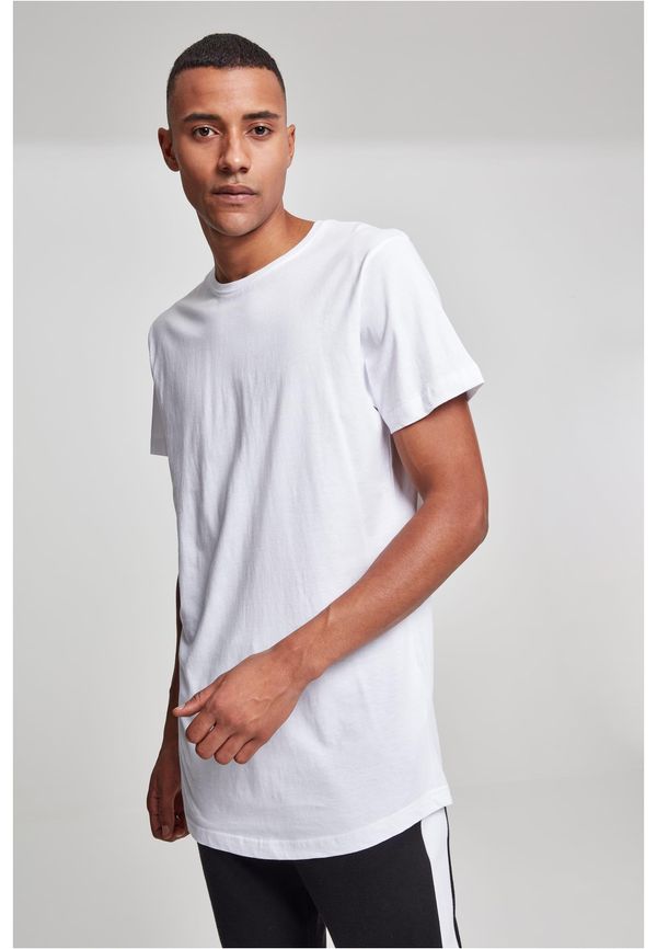 Urban Classics Long T-shirt in the shape of white