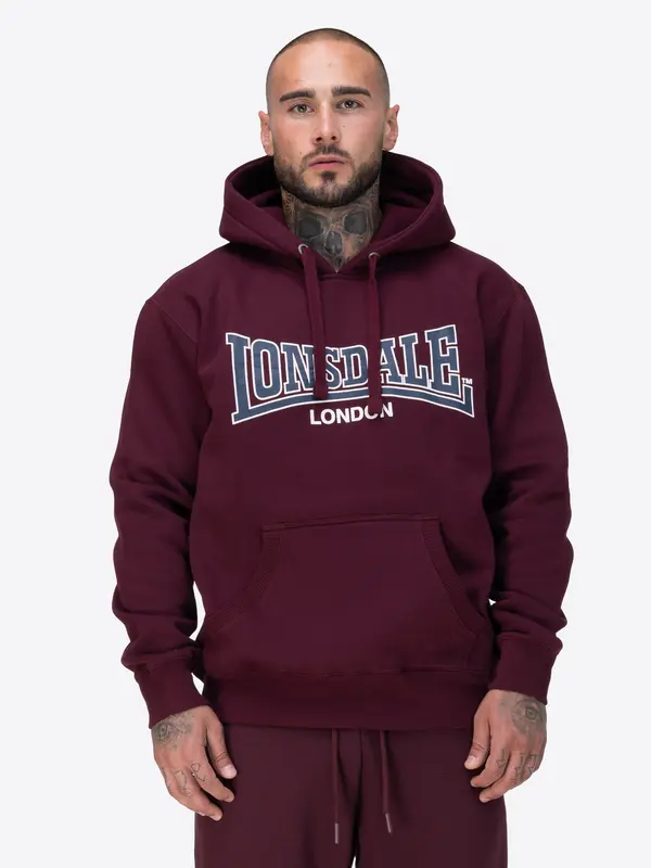 Lonsdale Lonsdale Men's hooded sweatshirt regular fit