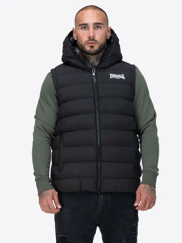 Lonsdale Lonsdale Men's hooded vest regular fit