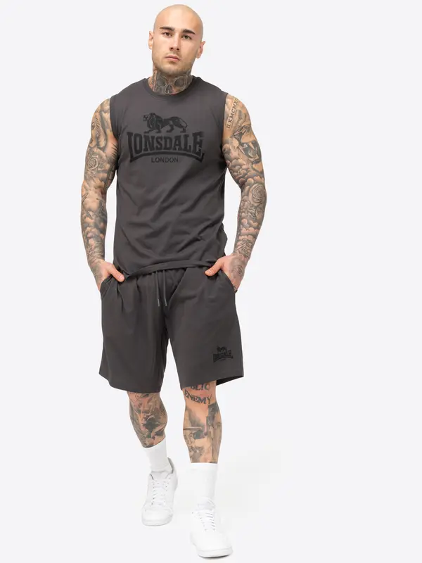 Lonsdale Lonsdale Men's sleeveless t-shirt & shorts set regular fit