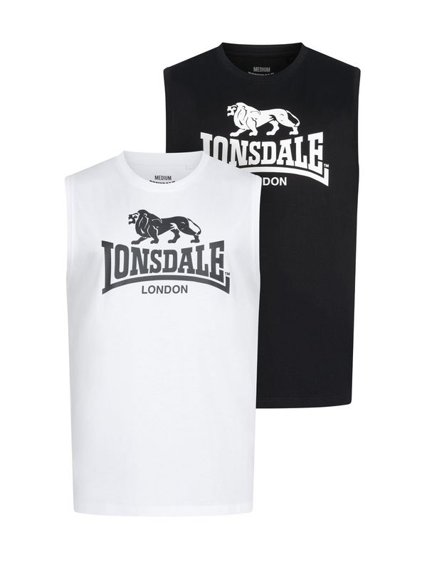 Lonsdale Lonsdale Men's sleeveless t-shirt regular fit double pack