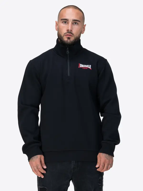 Lonsdale Lonsdale Men's sweatshirt quarter zip regular fit