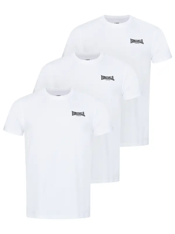 Lonsdale Lonsdale Men's undershirt slim fit triple pack