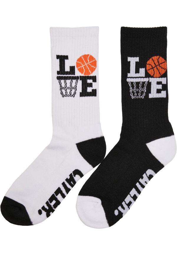 CS Love Ballin Socks 2-Pack black/white