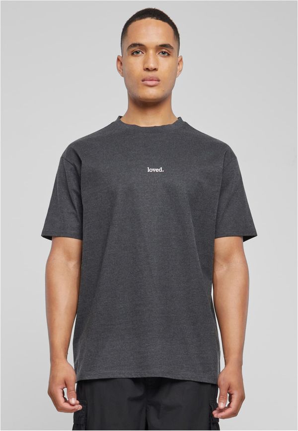 Merchcode Love Heavy Oversized Tee Charcoal