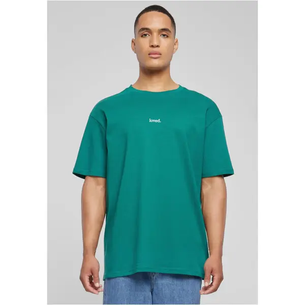Merchcode Love Heavy Oversized Tee Green