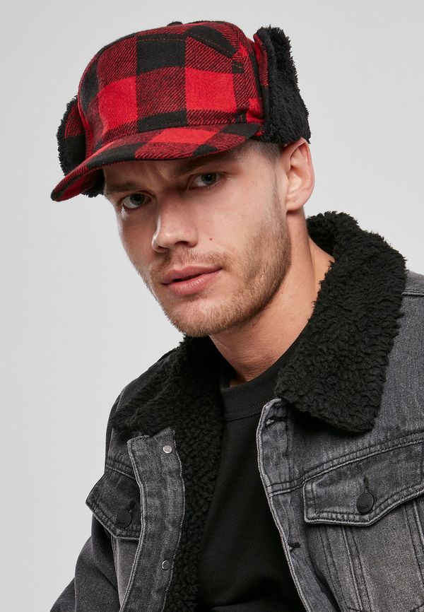 Brandit Lumberjack Winter Hat Red/Black