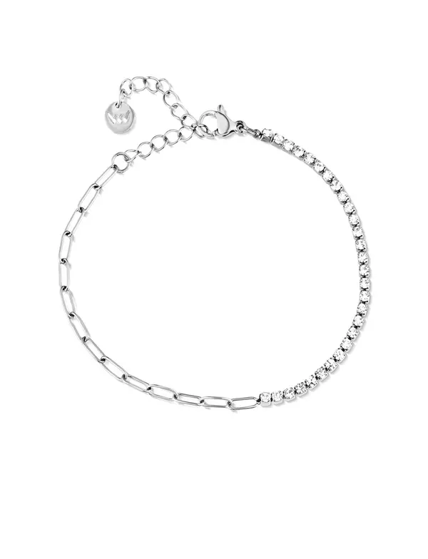 VUCH Lumisa Silver Bracelet