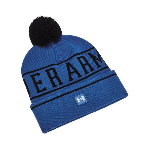 Under Armour M Halftime Pom Beanie-BLU