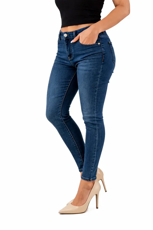 M.Sara M.Sara - Ženske kavbojke z visokim pasom