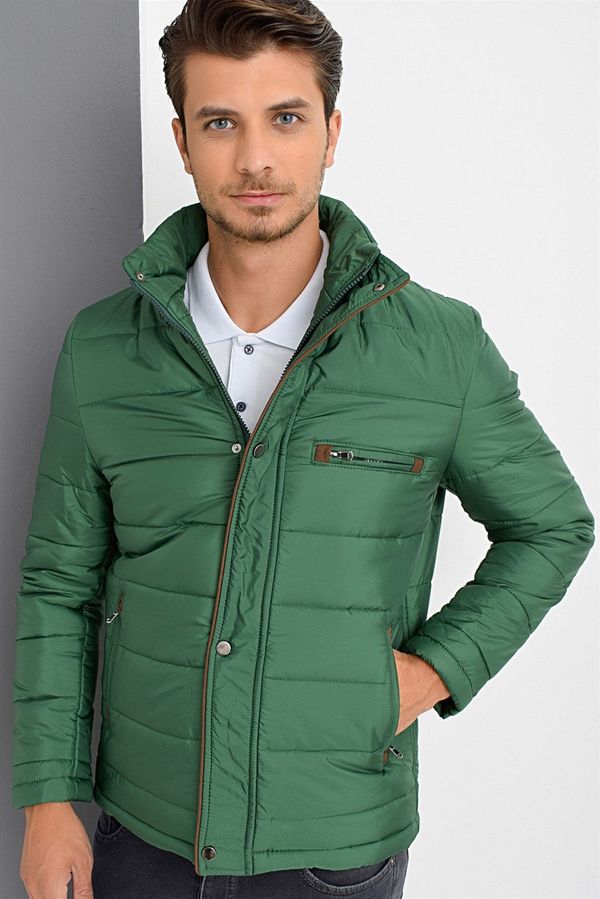 dewberry M8625 DEWBERRY MEN'S COAT-GREEN