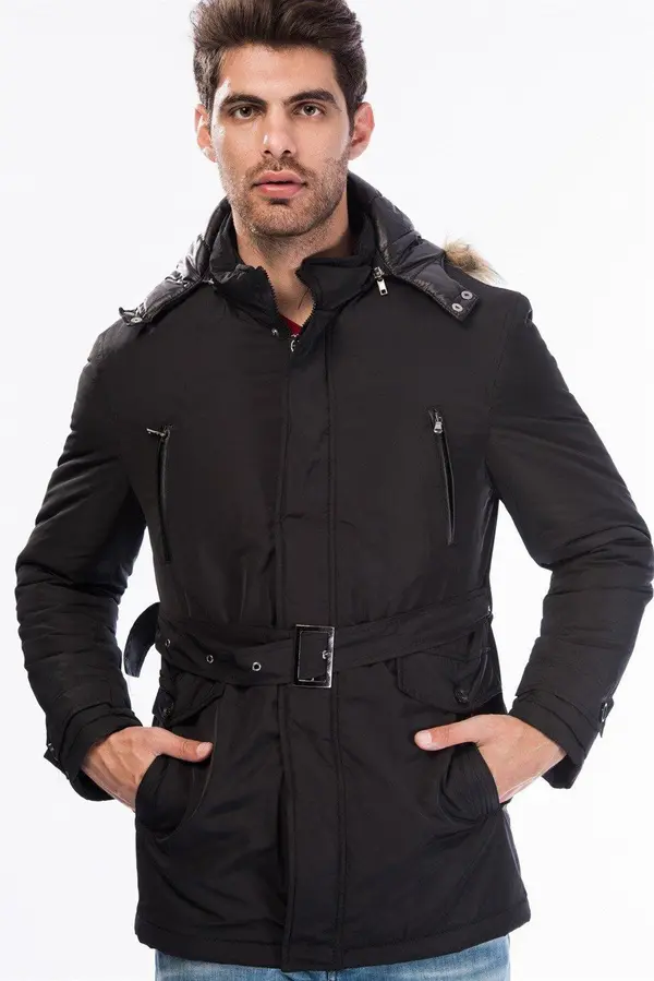 dewberry M9633 DEWBERRY MEN'S JACKET-BLACK