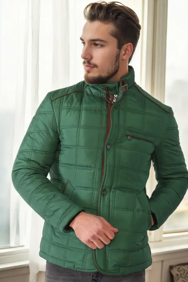 dewberry M9640 DEWBERRY MEN'S JACKET-GREEN
