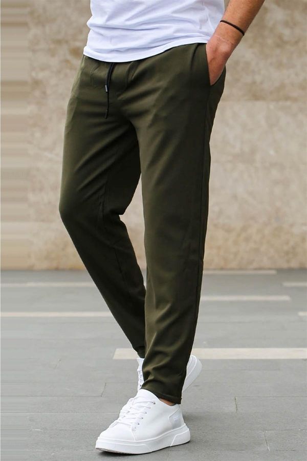 Madmext Madmext Khaki Jogger Trousers 4242