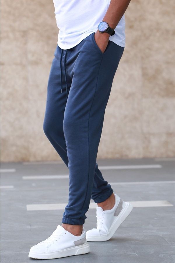 Madmext Madmext Navy Blue Basic Tracksuit 5424