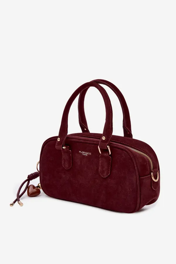 FLORA & CO Majhna bordo torbica Flora&amp;Co