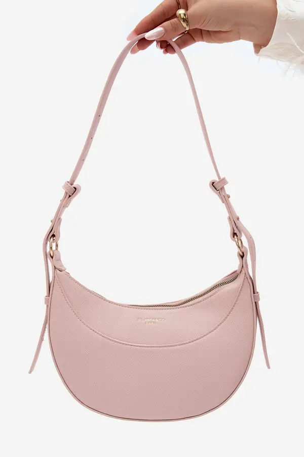 FLORA & CO Majhna roza torbica iz eko usnja Flora&amp;Co