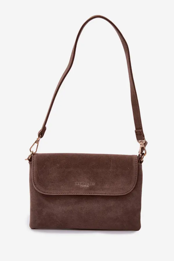 FLORA & CO Majhna torbica Flora&amp;Co iz eko semiša
