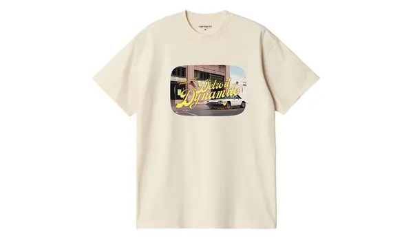 Carhartt Wip Majica Carhartt WIP z motivom Greatest Flicks za pomlad in zimsko jesen/zima