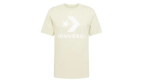 Converse Majica Converse Star Chevron svetlo rjave barve