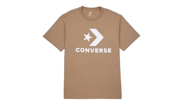 Converse Majica Converse z velikim logotipom, rjava