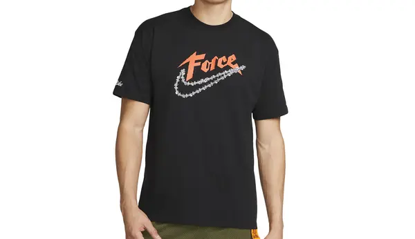 Nike Majica Nike Force Swoosh črna