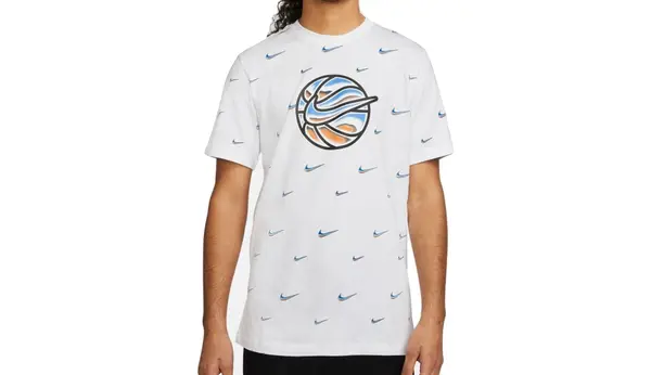 Nike Majica Nike Swoosh Ball bela